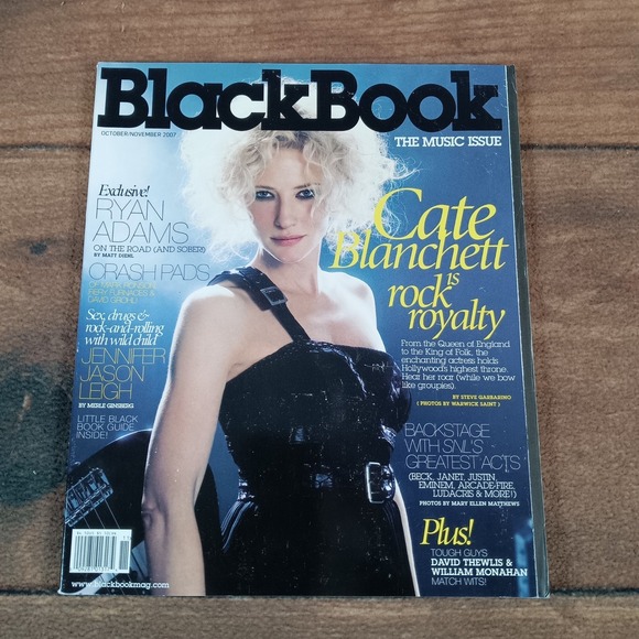 Other - BlackBook Magazine October November 2007 Music Issue Cate Blanchett Cover